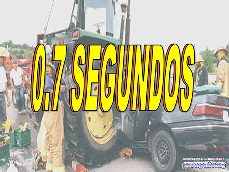 ¿ Sabe lo que sucede en el primer segundo FATAL después de que un auto que viaja a 90 kilómetros por hora choca contra un objeto sólido ?
