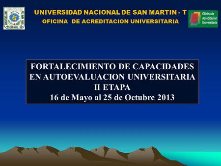 UNIVERSIDAD NACIONAL DE SAN MARTIN - T