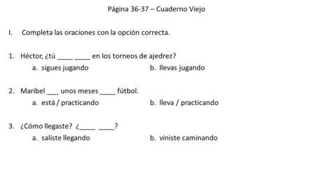 Página – Cuaderno Viejo