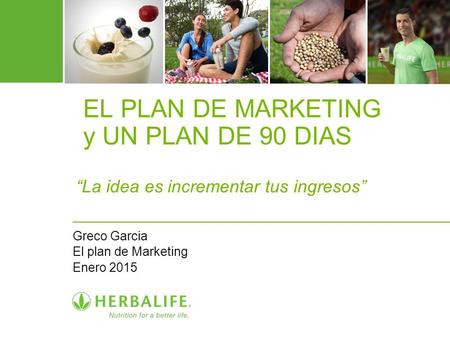 Greco Garcia El plan de Marketing Enero 2015