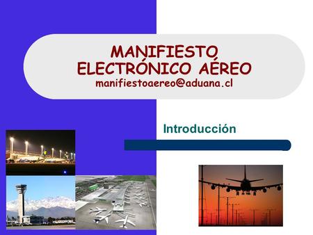 MANIFIESTO ELECTRÓNICO AÉREO
