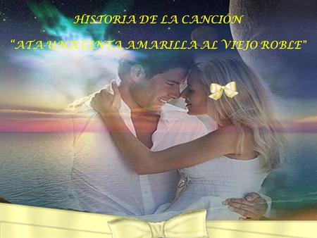 Ata una cinta amarilla al viejo roble