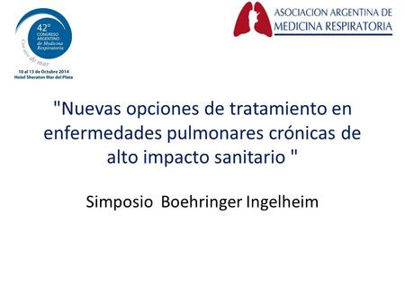 Simposio Boehringer Ingelheim