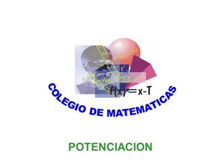 POTENCIACION.