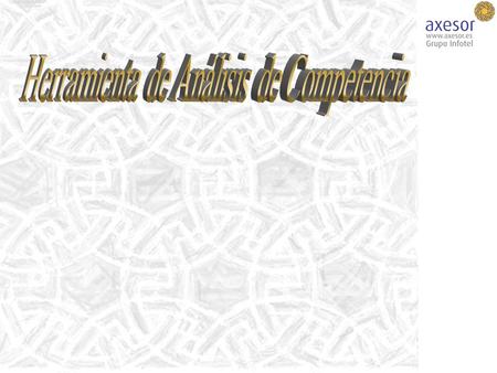 ¿ QUE ES ? ¿ PARA QUE SIRVE ? Herramienta on line de Análisis que permite elegir las sociedades concretas con las que se desea comparar. Permite configurar.