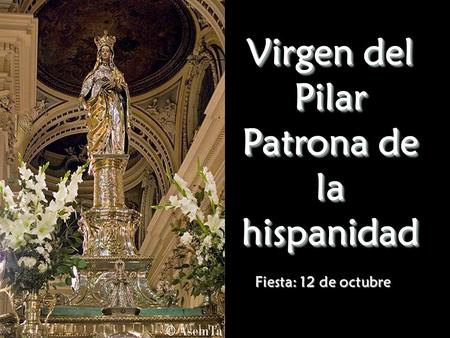 Patrona de la hispanidad