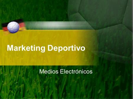 Marketing Deportivo Medios Electrónicos. Deporte Emociones Sentimiento Termómetro Social Experiencias Rituales.