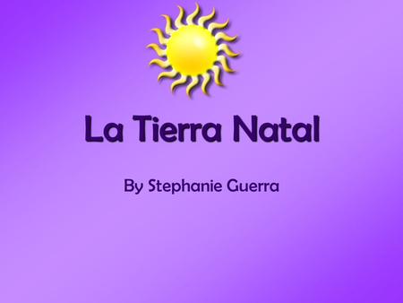 La Tierra Natal By Stephanie Guerra Erase una vez un tigre que se llamaba Tito que vivía en China. A Tito le gustaba la selva donde vivía porque todos.