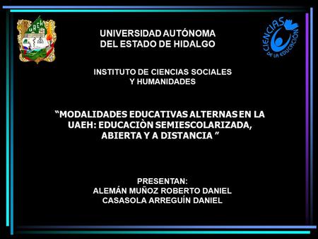 UNIVERSIDAD AUTÓNOMA DEL ESTADO DE HIDALGO