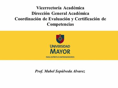 Vicerrectoría Académica