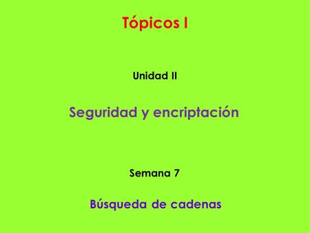 Seguridad y encriptación