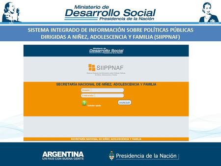 SISTEMA INTEGRADO DE INFORMACIÓN SOBRE POLÍTICAS PÚBLICAS