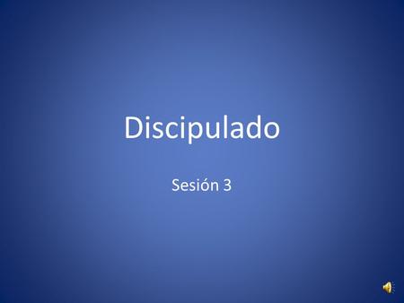 Discipulado Sesión 3 Falta de Materiales Será difícil para la congregación hacer el trabajo si no les proveemos los materiales y las herramientas adecuadas.
