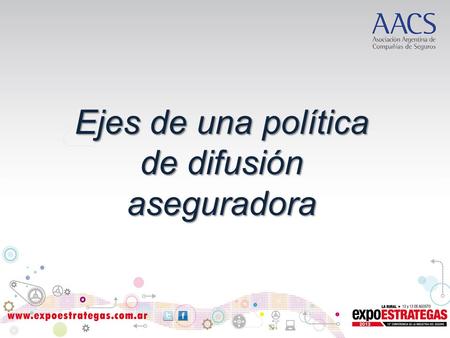 Ejes de una política de difusión aseguradora. A lo largo de la vida enfrentamos riesgos Eje 1 Riesgos Presente con mucha frecuencia Presente con alguna.