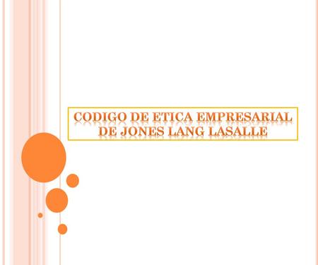 Codigo de etica empresarial