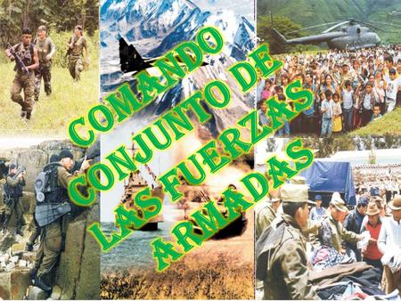 v Efectuar al más alto nivel el planeamiento,preparación coordinación y conducción de las operaciones y acciones militares de las fuerzas armadas.