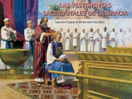 SACERDOTALES DE LA GRACIA