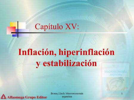 Inflación, hiperinflación y estabilización