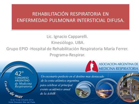 Lic. Ignacio Capparelli. Kinesiólogo. UBA.