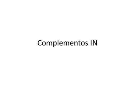 Complementos IN. Proceso de llamada Antes de la IN, las llamadas en las centrales locales seguían una serie de estados de manera secuencial En IN se establecen.