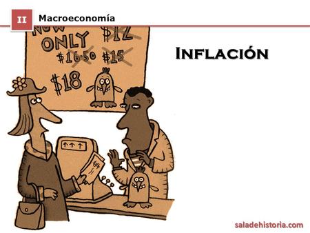 II Macroeconomía Inflación saladehistoria.com.