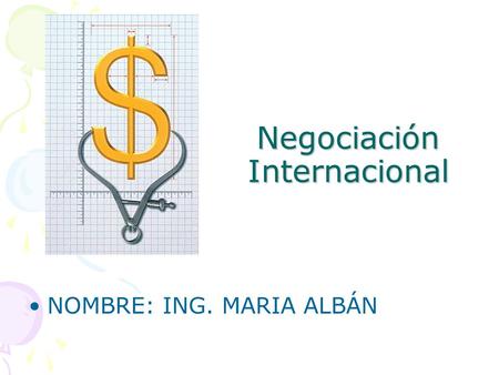 Negociación Internacional