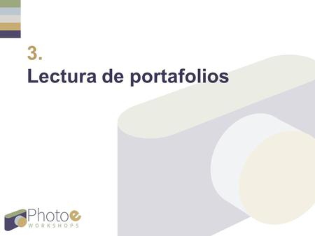 3. Lectura de portafolios