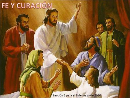 Lección 6 para el 8 de mayo de 2010. “Y él [Adán] respondió: Oí tu voz en el huerto, y tuve miedo, porque estaba desnudo; y me escondí” (Génesis 3:10)