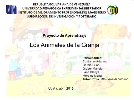 Proyecto de Aprendizaje