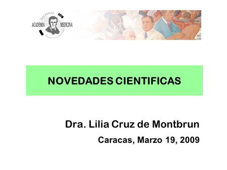 NOVEDADES CIENTIFICAS