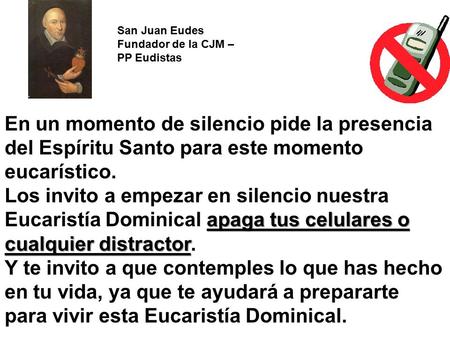 San Juan Eudes Fundador de la CJM – PP Eudistas