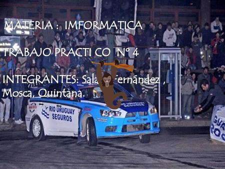 Rally de Entre Ríos Así empezó Las hermosas playas uruguayas de Punta Colorada en el mes de enero de 1986, fueron el lugar donde surgió la idea de realizar.