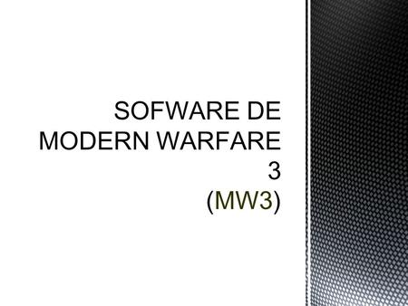  Se conoce como software al equipamiento lógico o soporte lógico de un sistema informático; comprende el conjunto de los componentes lógicos necesarios.