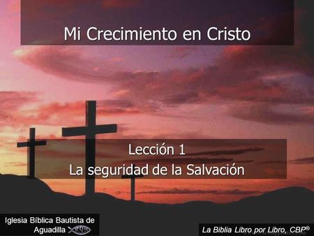 Mi Crecimiento en Cristo