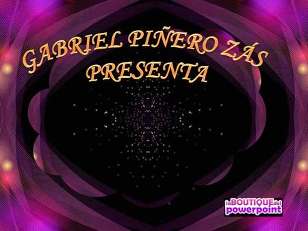 GABRIEL PIÑERO ZÁS PRESENTA.