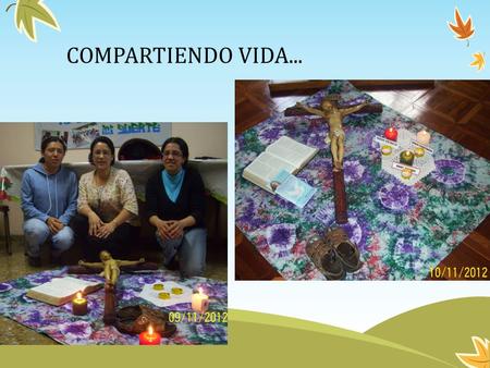 COMPARTIENDO VIDA.... Junioras Delegación MIC- Colombia.