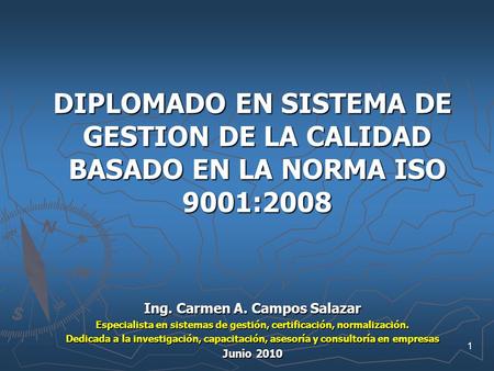 Ing. Carmen A. Campos Salazar