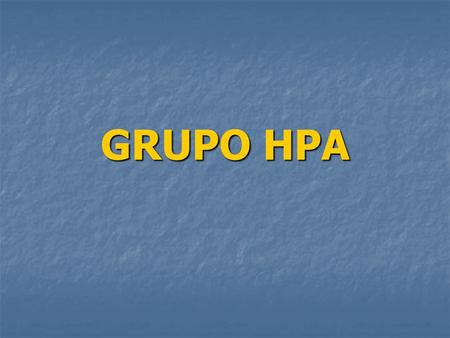 GRUPO HPA.