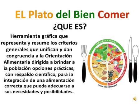 EL Plato del Bien Comer ¿QUE ES?