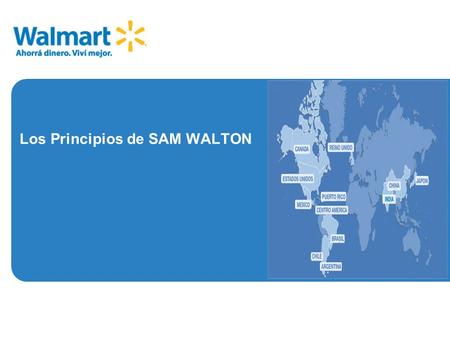 Los Principios de SAM WALTON