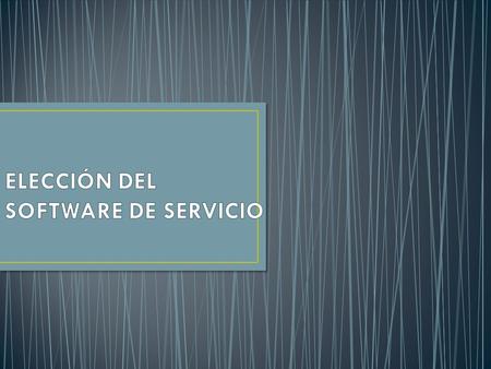 Sitios web enviaban páginas con muy poca interactividad Arquitectura del sistema Funcionalidad mucho más interactiva: tomar pedidos, liquidar transacciones,