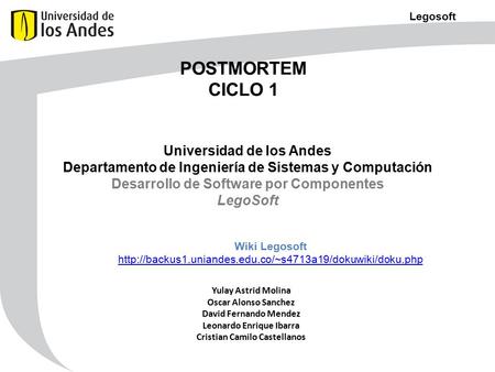 Leonardo Enrique Ibarra Cristian Camilo Castellanos