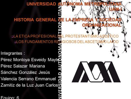 Pérez Montoya Esveidy Mayte Pérez Salazar Mariana