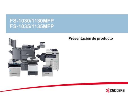 Presentación de producto