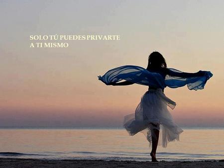 SOLO TÚ PUEDES PRIVARTE