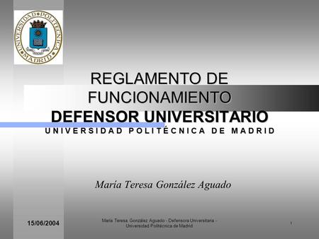 María Teresa González Aguado