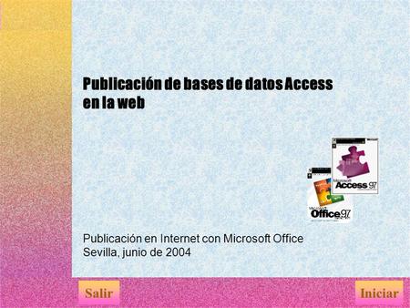 Publicación de bases de datos Access en la web