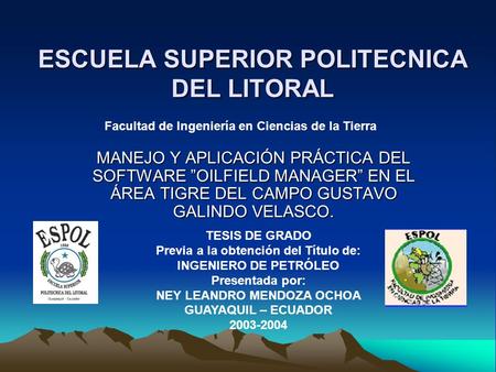 ESCUELA SUPERIOR POLITECNICA DEL LITORAL