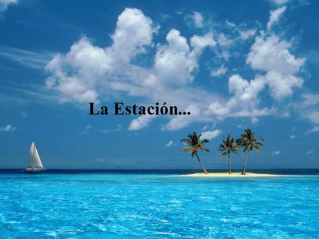 La Estación.... Bien metida en nuestro subconsciente se encuentra una visión idílica. Nos vemos a nosotros mismos en un largo viaje que atraviesa el continente.