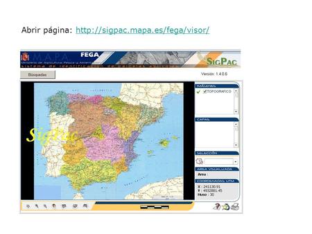 Picar en Búsquedas Rellenar Búsqueda progresiva y picar en Visualizar.